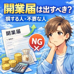 開業届は出すべき？出さないと損する人・不要な人を完全解説【2026年版】
